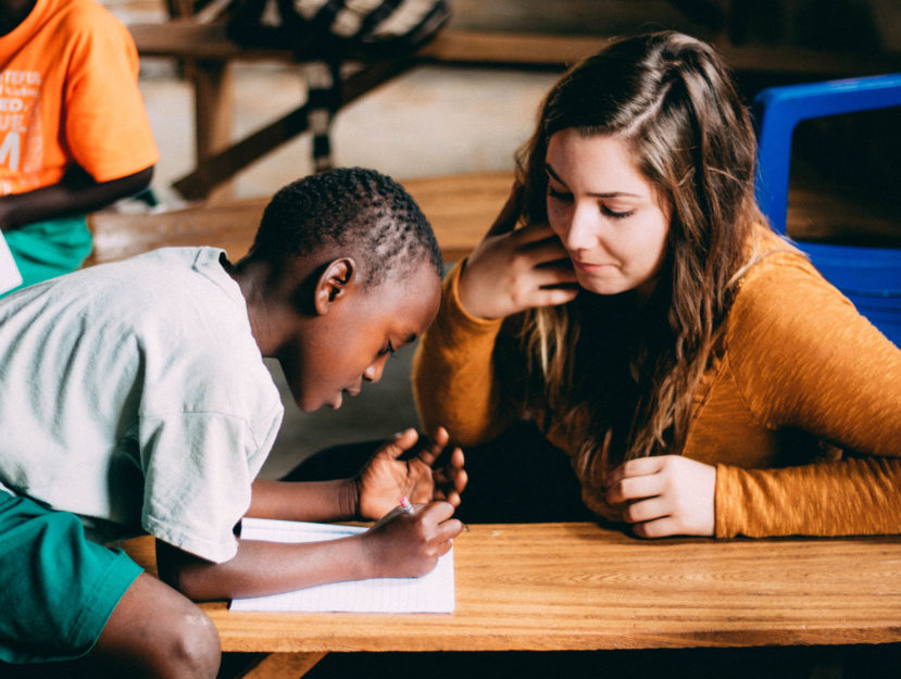 Education volunteer program in Uganda